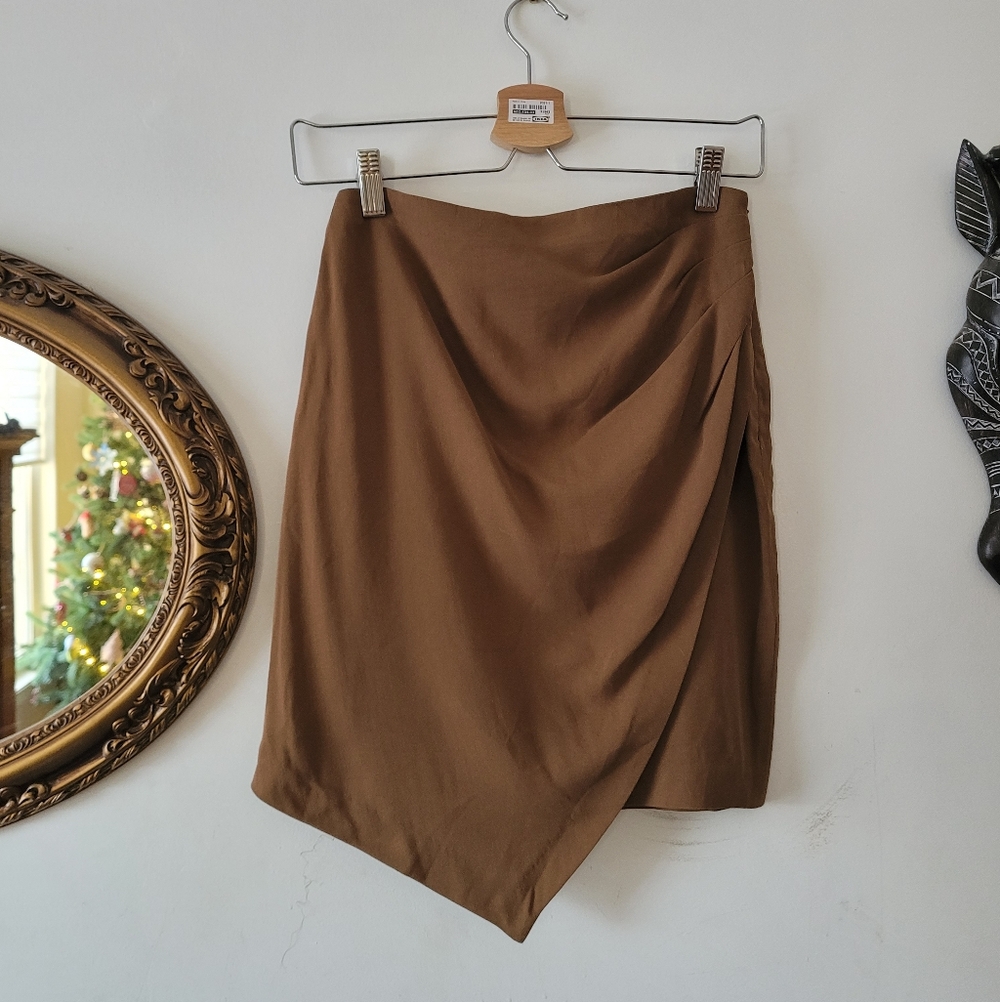Vintage Emporio Armani Asymmetric Wrap Skirt - Size 38